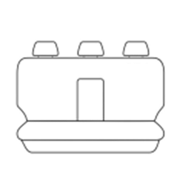 Seat Covers suits Nissan Navara D23 Dual Cab 12/2020-On Wet n Wild Neoprene